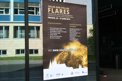 Oficiální plakát konference. Foto: Pavel Suchan, Astronomický ústav AV ČR, v.v.i.