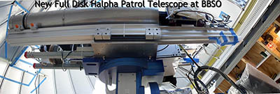 Nový patrolní dalekohled pro oblast H alfa., Zdroj: http://www.bbso.njit.edu/Research/FDHA/ima/Hatelescope.jpg